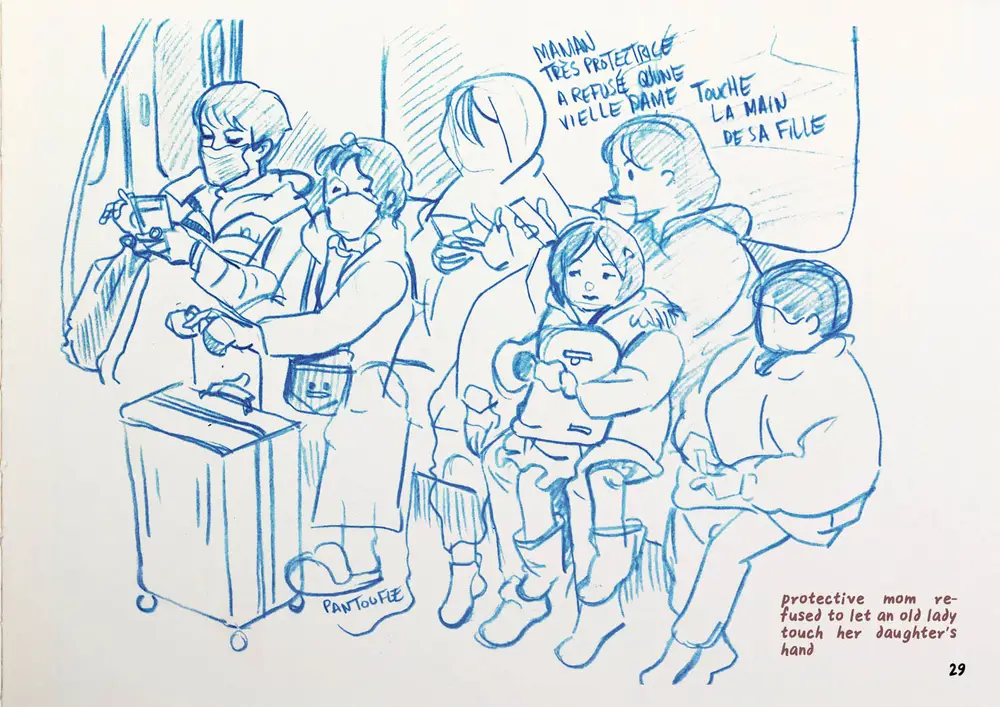 Drawing Korea, double page 18