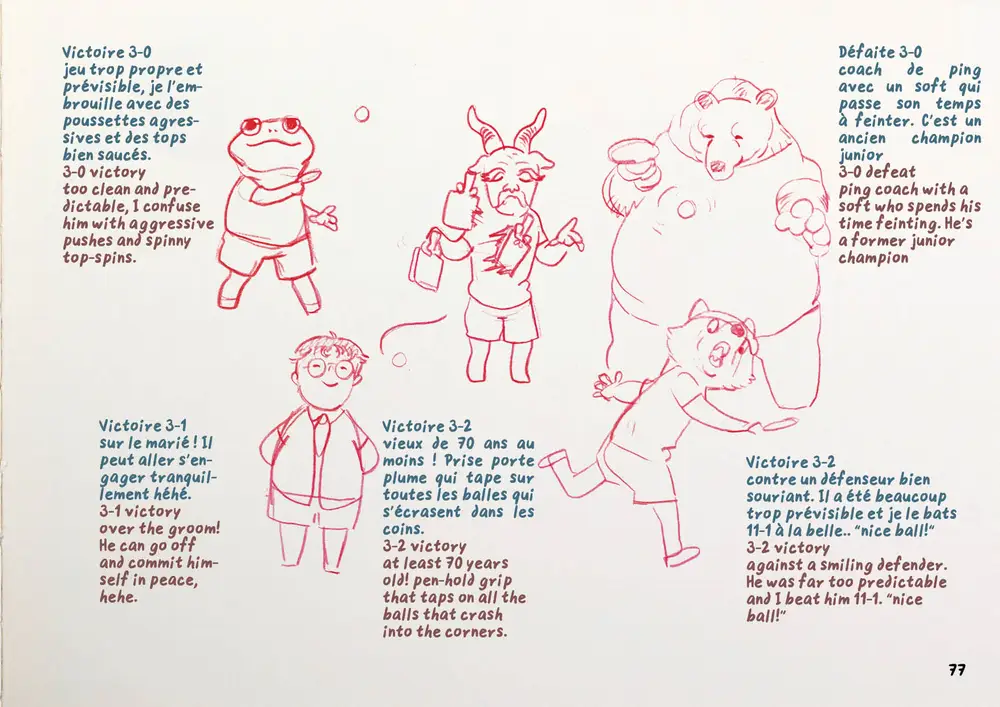 Drawing Korea, double page 55
