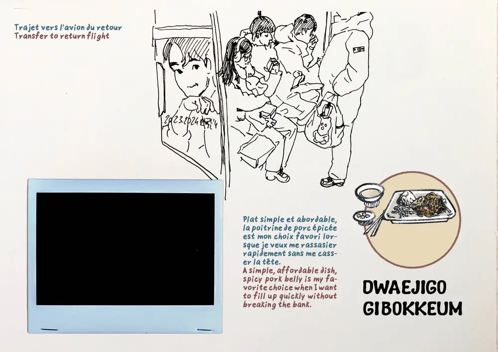 Drawing Korea, double page 79