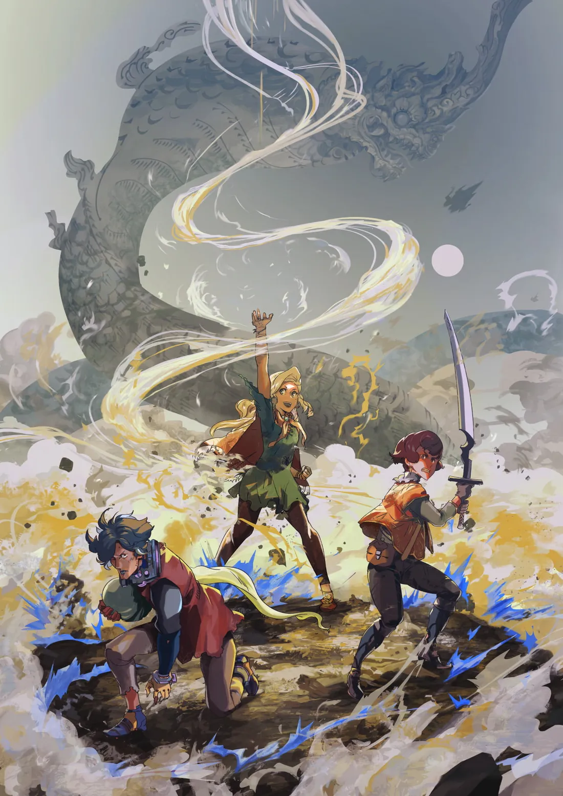 Dreamtime Travellers, illustration 1