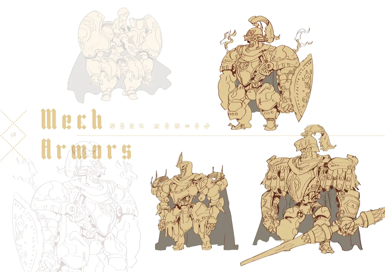 La quête de puissance et les Mech Armors 1