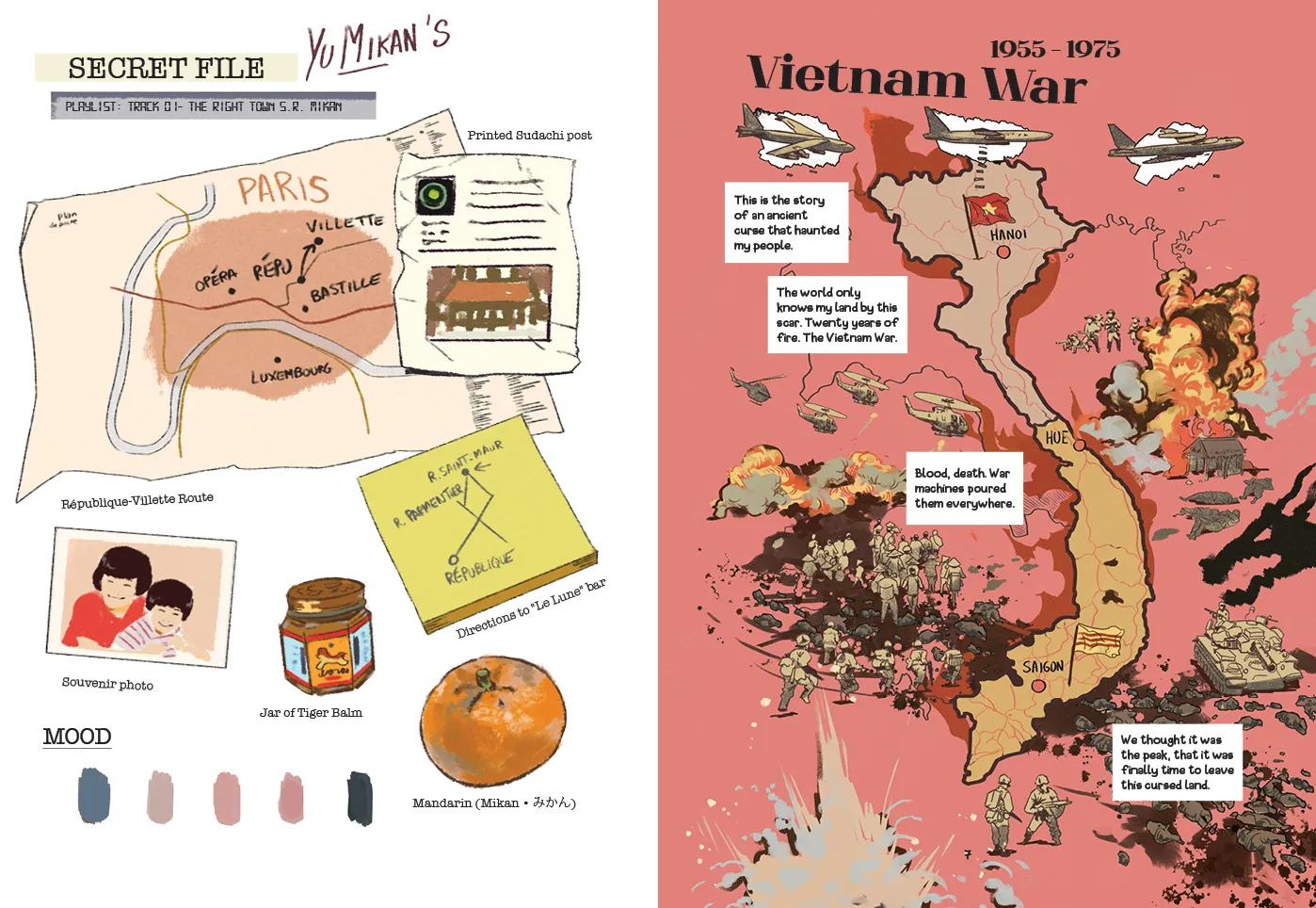 Mai Petite Saigon, double page 2