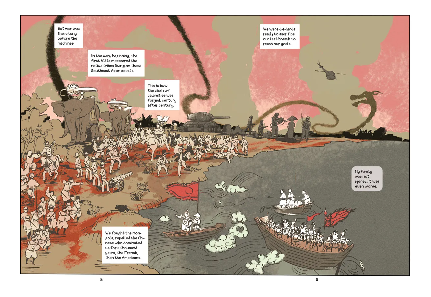 Mai Petite Saigon, double page 3