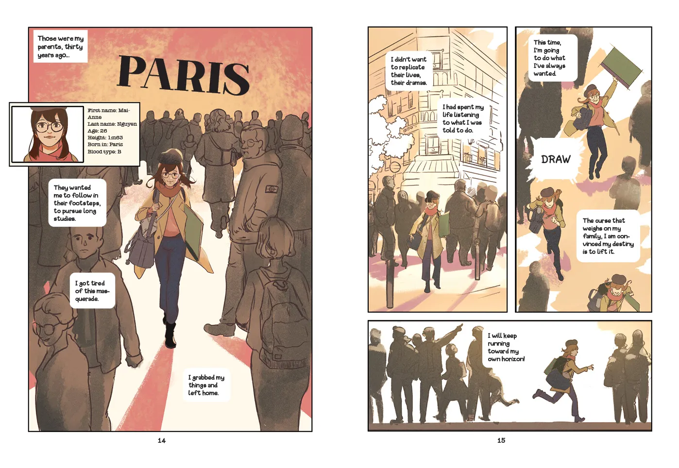 Mai Petite Saigon, double page 6