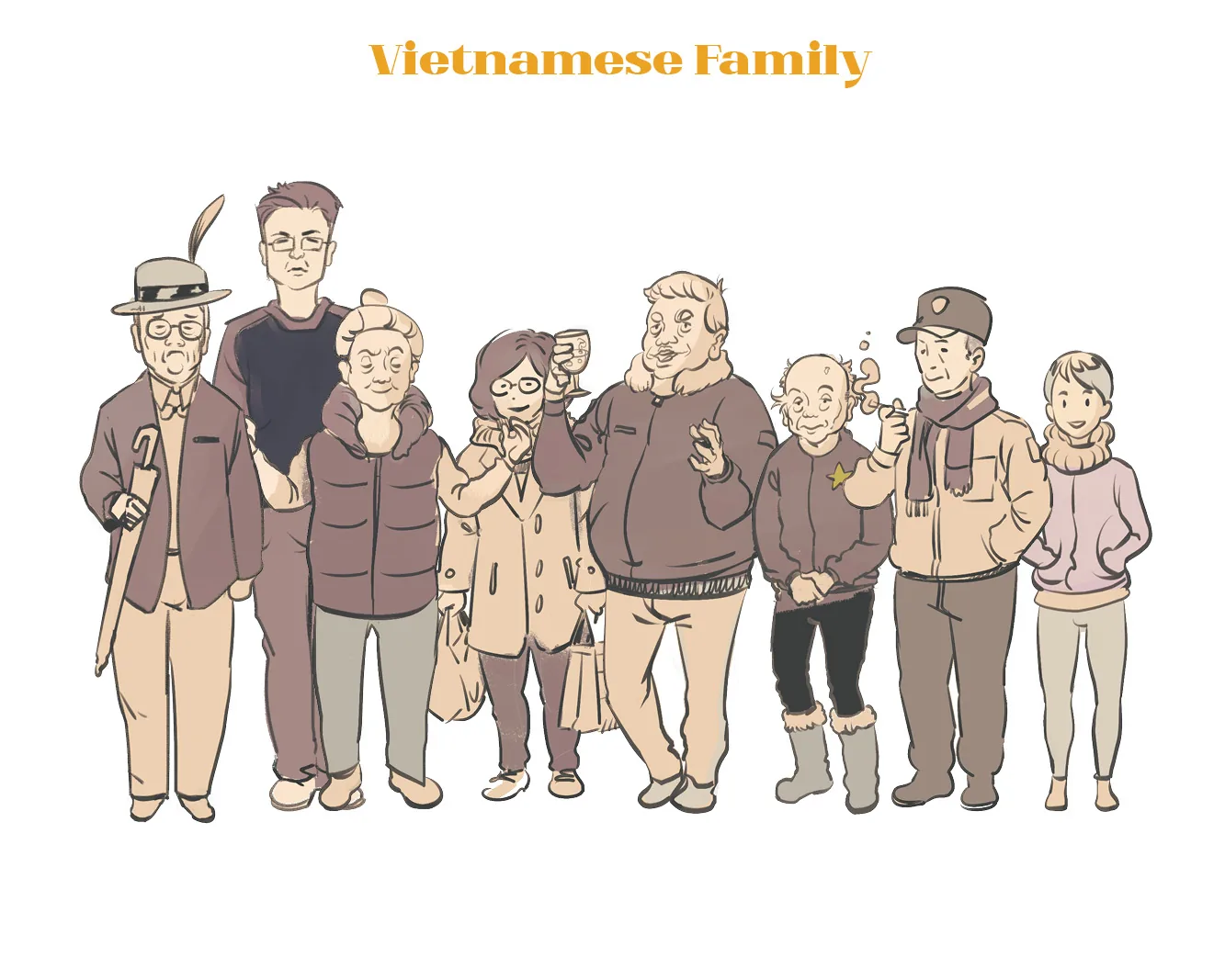 Vietnamese family