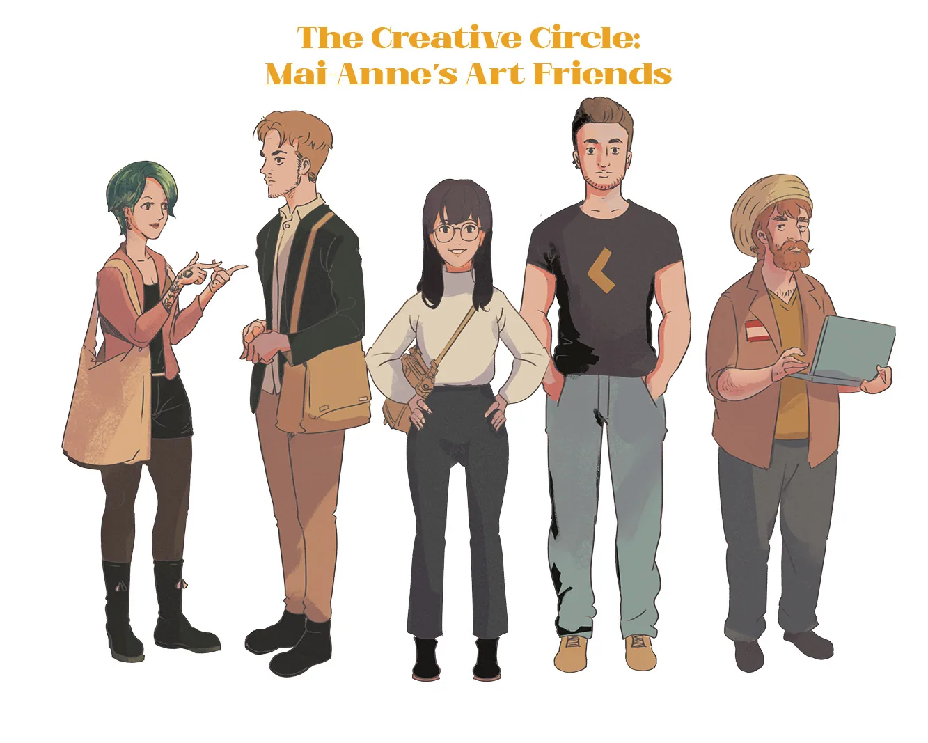 The Creative Circle: Mai-Anne’s art friends