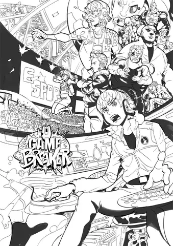Game Breaker, Game Breaker · autres illustrations et pages, page 12