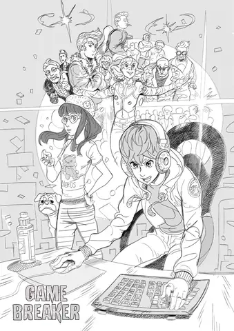 King of Ping, Les dessins finis, page 5
