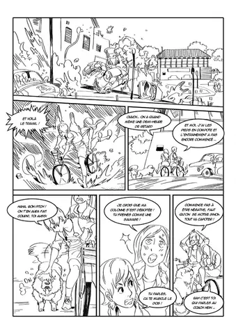 King of Ping, Les dessins finis, page 57