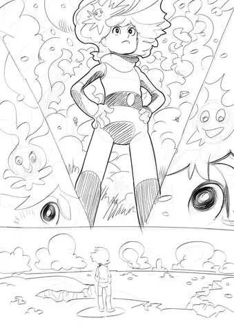 King of Ping, Les dessins finis, page 229