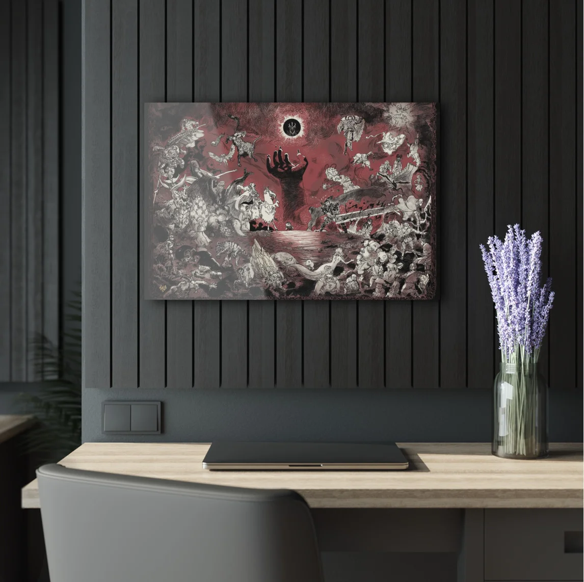 Berserk worldmap poster - Image 3