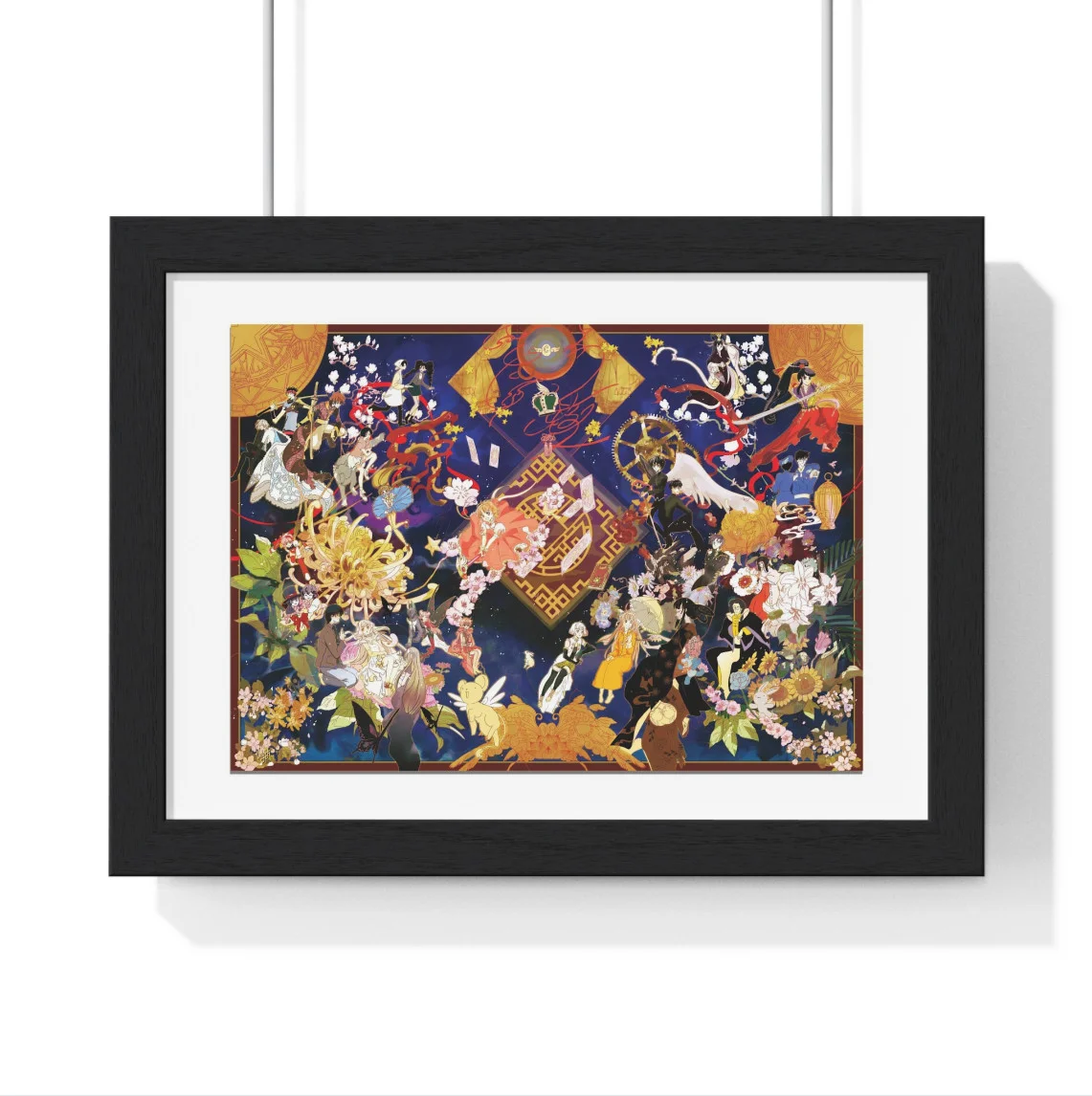 Clamp worldmap poster