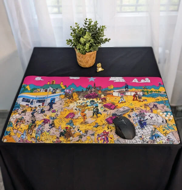 Jojo worldmap - Mousepad 70cm x 40cm - Image 5
