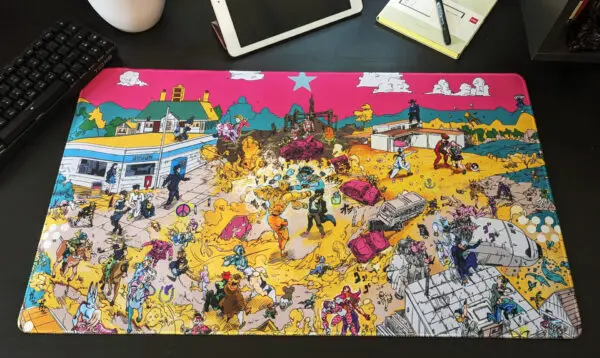 Jojo worldmap - Mousepad 70cm x 40cm - Image 8