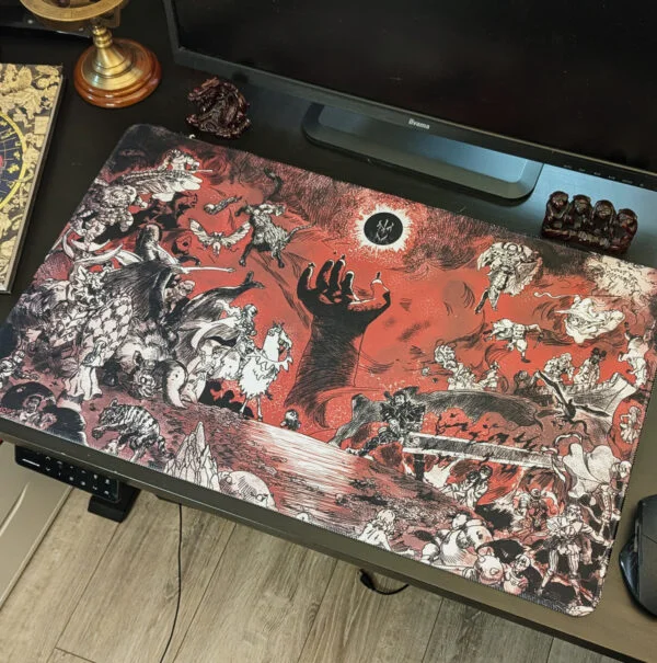 Berserk worldmap - Mousepad 70cm x 40cm - Image 7
