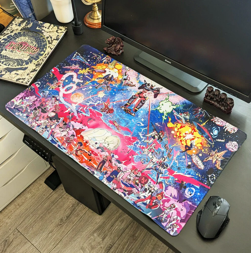 Gainax – Giant Worldmap Gaming Mousepad (70x40cm)
