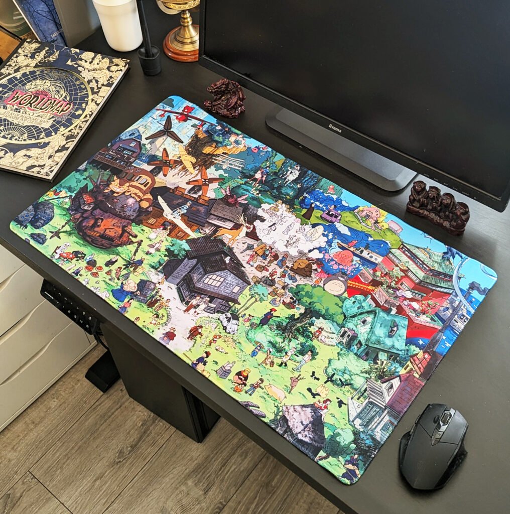 Ghibli – Giant Worldmap Gaming Mousepad (70x40cm)