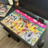 Jojo worldmap - Mousepad 70cm x 40cm