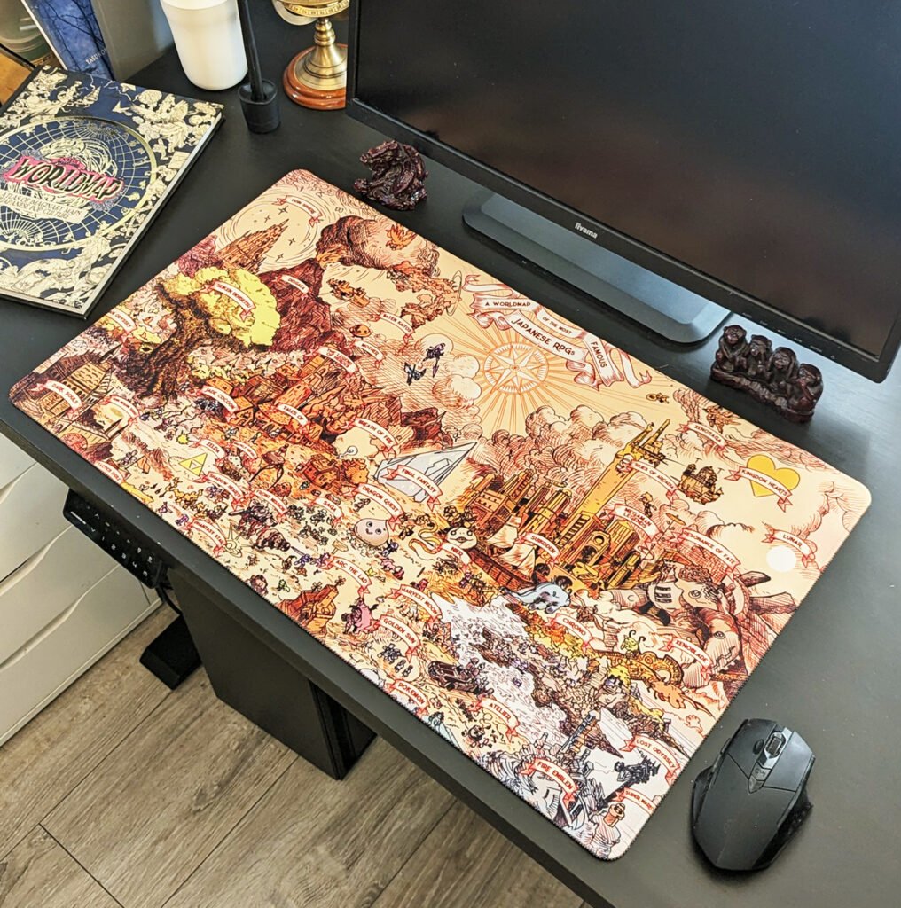 RPG – Giant Worldmap Gaming Mousepad (70x40cm)