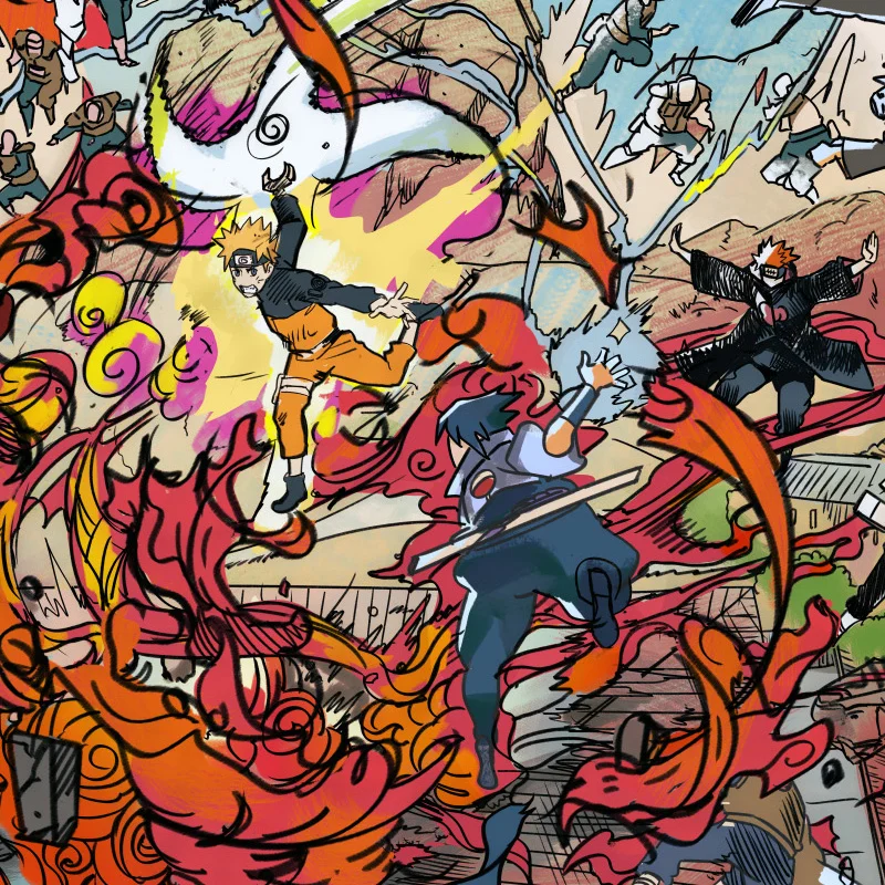 Naruto worldmap poster - Image 5
