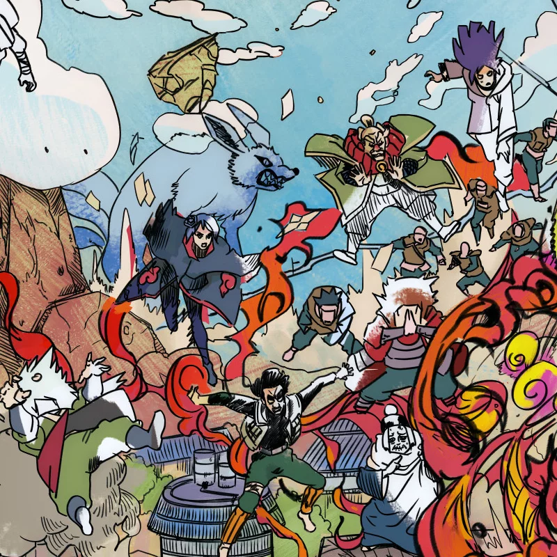 Naruto worldmap poster - Image 7