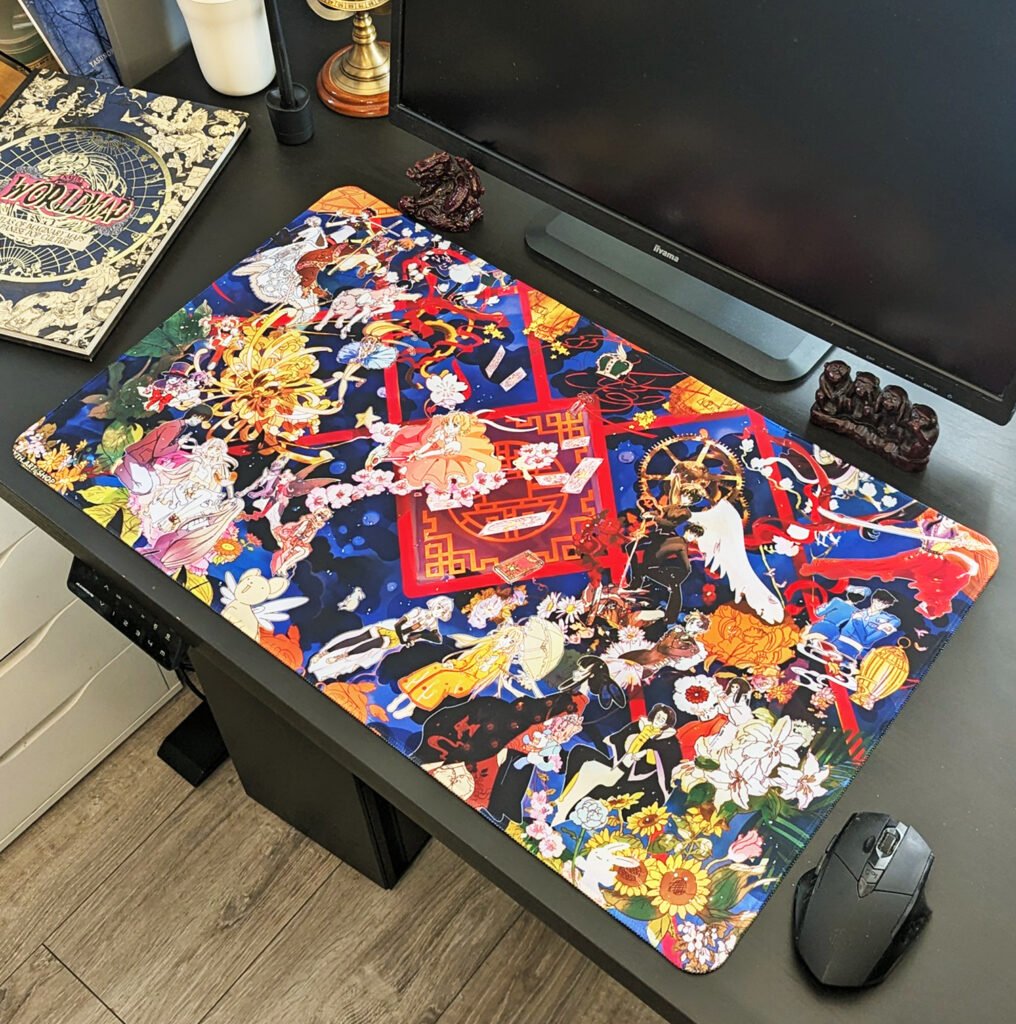 Clamp  – Giant Worldmap Gaming Mousepad (70x40cm)