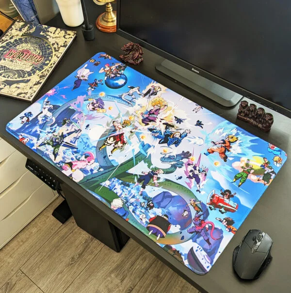 Dragon Ball worldmap - Mousepad 70cm x 40cm