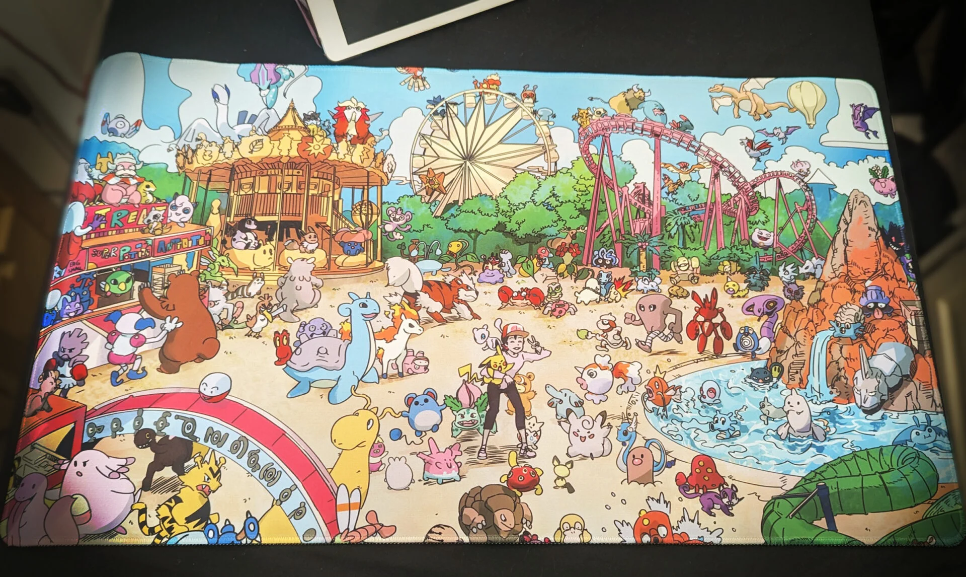 Pokemon – Giant Worldmap Gaming Mousepad (70x40cm) - Image 2