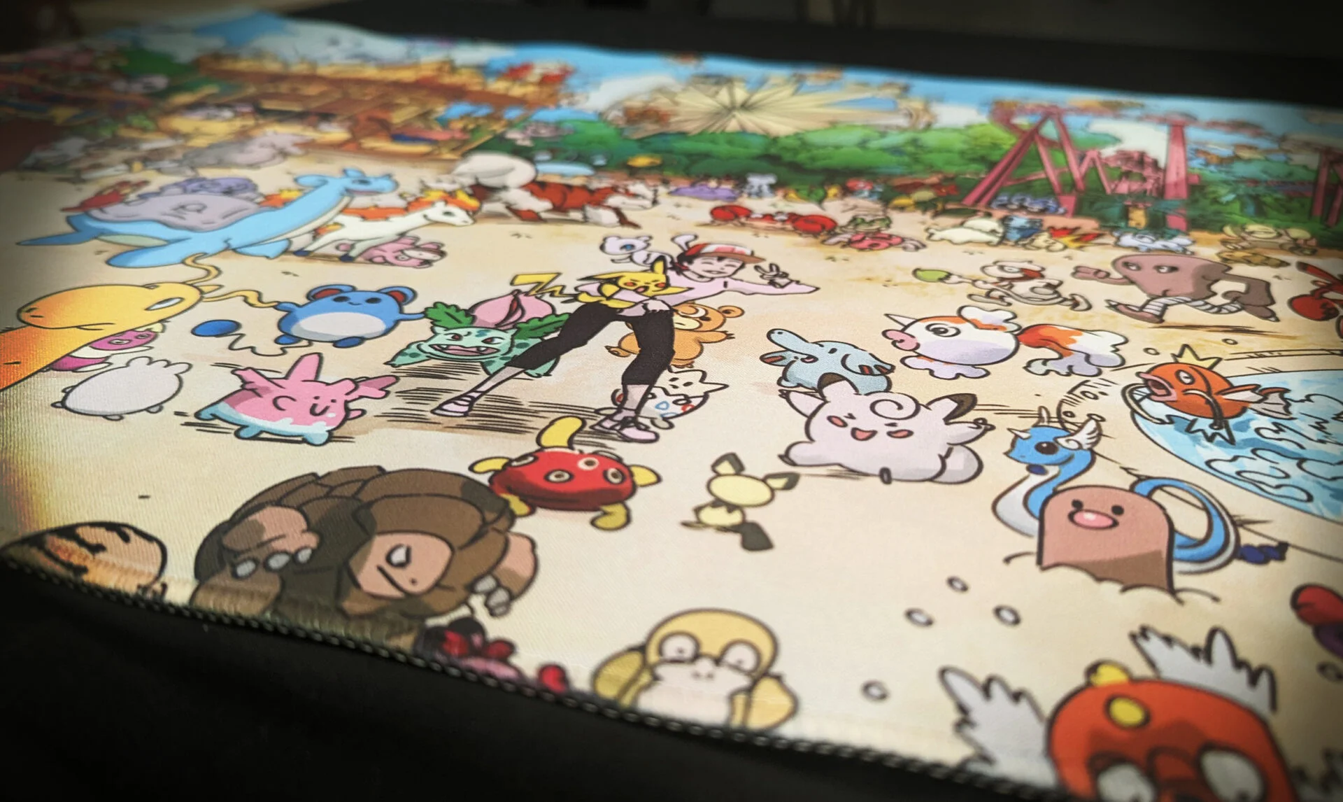 Pokemon – Giant Worldmap Gaming Mousepad (70x40cm) - Image 3
