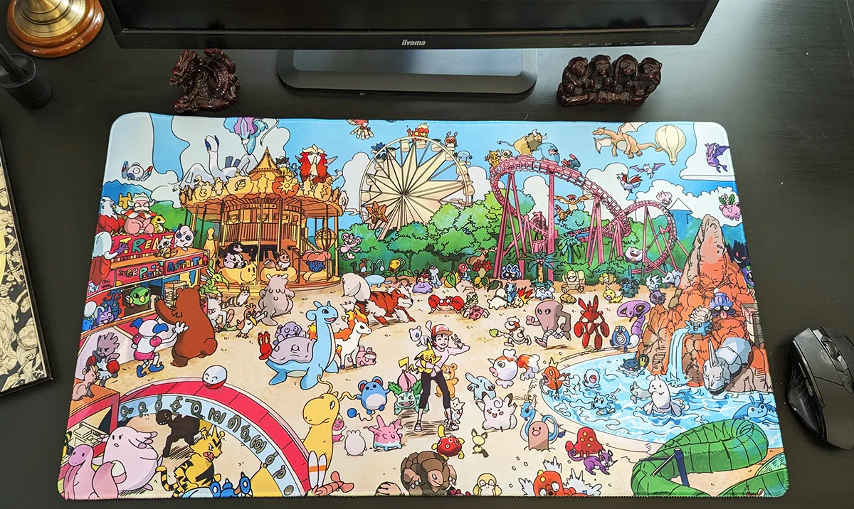 Pokemon – Giant Worldmap Gaming Mousepad (70x40cm) - Image 6