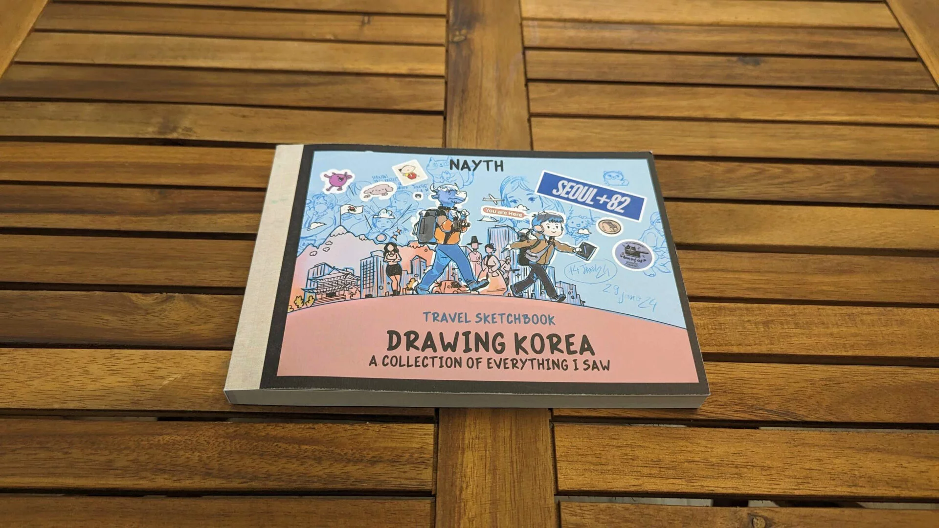 Drawing Korea Travel Sketchbook