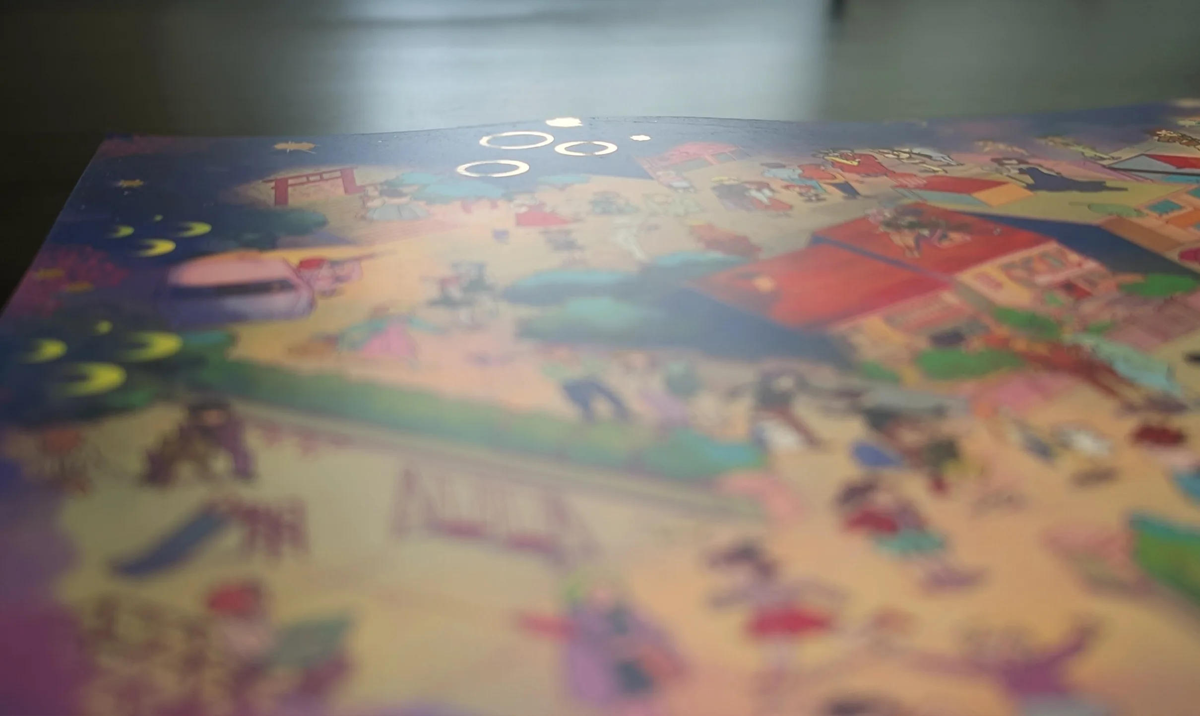 Sailor Moon Worldmap Shiny Print – A3 Premium Foiled Poster - Image 2