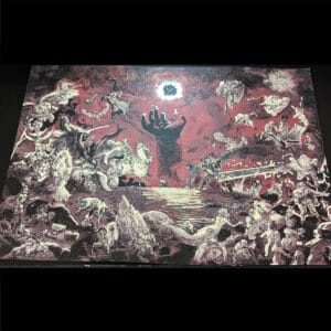 Berserk Worldmap Shiny Print – A3 Premium Foiled Poster